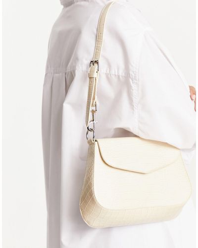 Public Desire The Serena Shoulder Bag - White