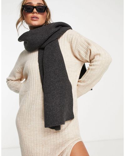 ASOS Knitted Scarf - White