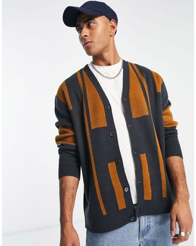 Only & Sons Cardigan oversize - Blu