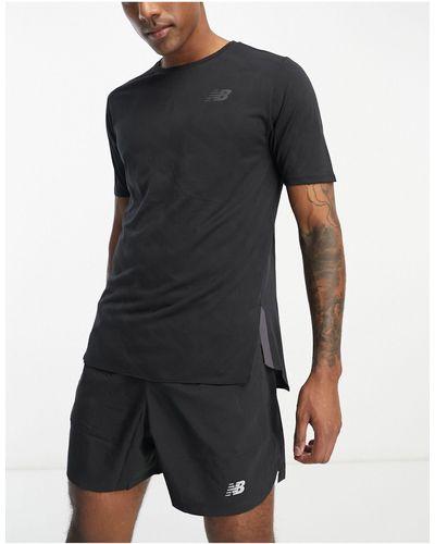 New Balance Camiseta negra - Negro