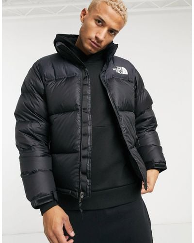 north face nuptse black small