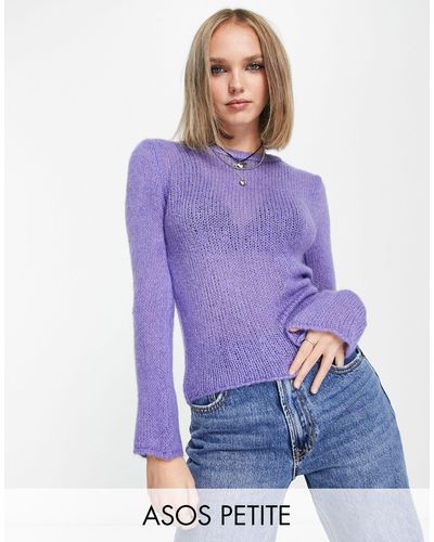 ASOS Asos Design Petite Sweater - Purple
