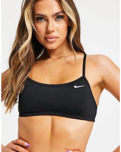 Nike Essentials Racerback Bikini Top - Black