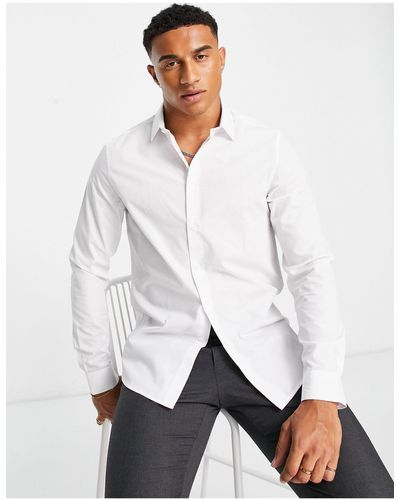 ASOS Regular-fit Overhemd - Wit