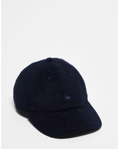 Carhartt Harlem - casquette en velours côtelé - Bleu
