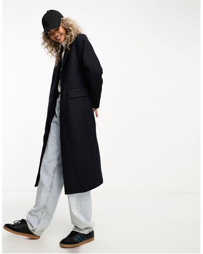 Weekday Daphne - cappotto oversize formale - Bianco