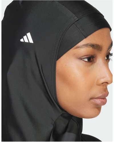 adidas Originals 3.5 Stripes Swim Modest Headscarf - Black