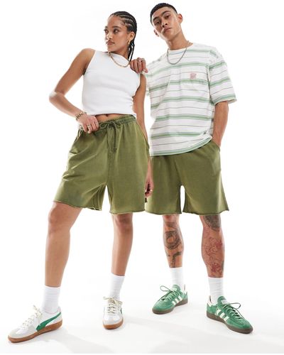 ASOS Unisex Oversized Shorts - Green