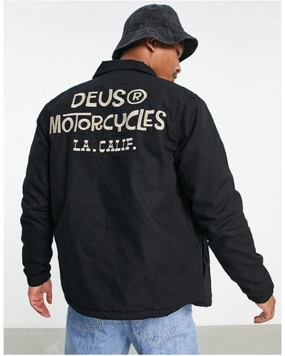 Deus Ex Machina Workwear Jacket - Black