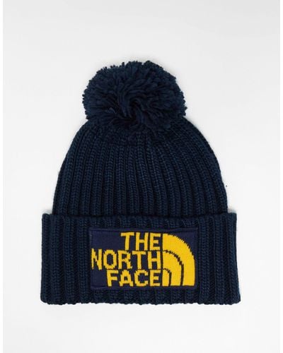 The North Face Heritage ski tuke - bonnet en maille épaisse - Bleu