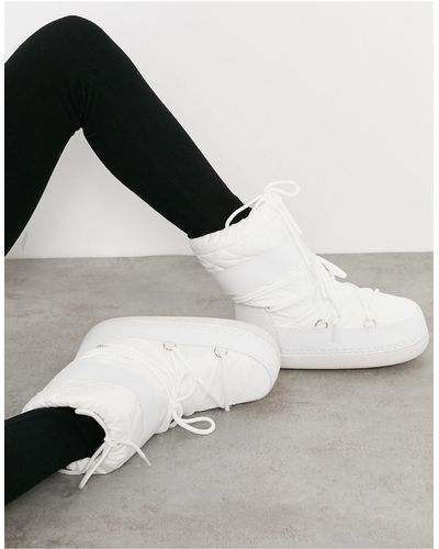 Truffle Collection Snow Boots - White
