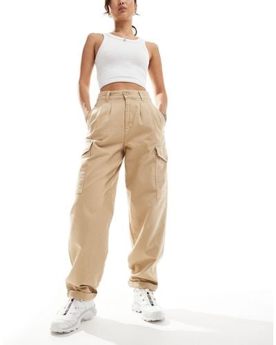 Carhartt Collins Relaxed Cargos Trousers - Natural