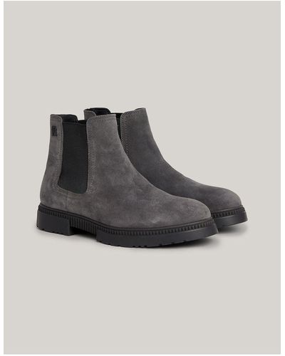 Tommy Hilfiger – chelsea-boots - Weiß