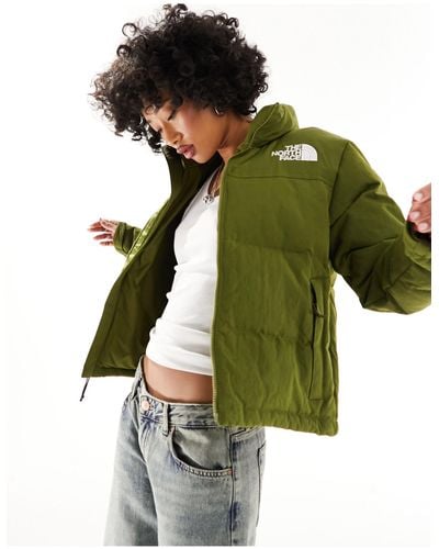 The North Face 92 Nuptse Ripstop Puffer Jacket - Green