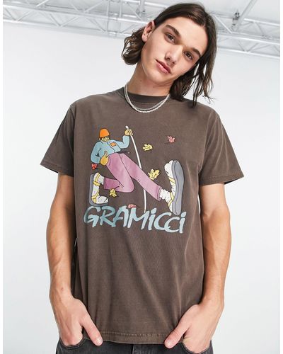 Gramicci Hiker - T-shirt - Grijs