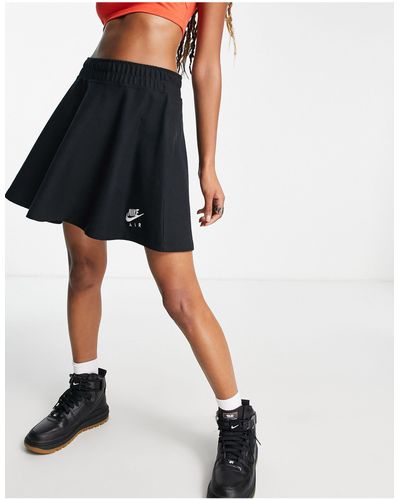 Nike Air - jupe en piqué - Noir
