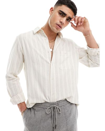 SELECTED Long Sleeve Shirt - White