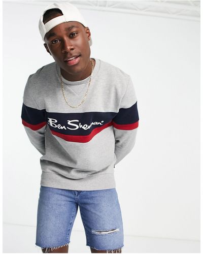 Ben Sherman Sweater Met Logo - Meerkleurig