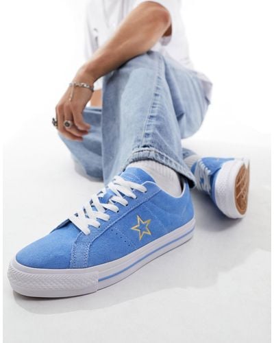 Converse One Star Pro Suede Sneakers - Blue