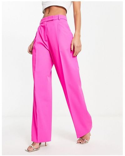 & Other Stories Co-ord Tailored Trousers - Pink