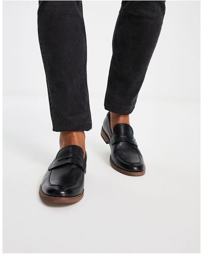 Office Penny Loafers - Black