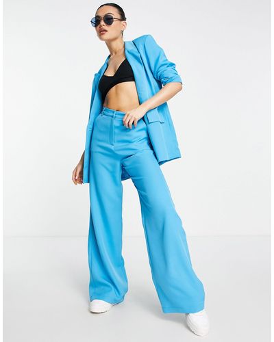 Naanaa Tailored Trouser Co-ord - Blue