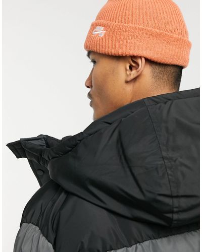 Nike Bonnet style pêcheur - cendré - Orange