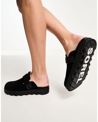 Sorel Viibe Clog Shoes - Black