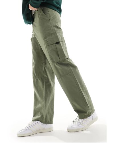 New Look Pantalones cargo utilitarios - Verde