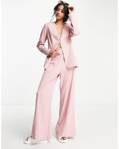 Lola May Wide Leg Trousers - Pink