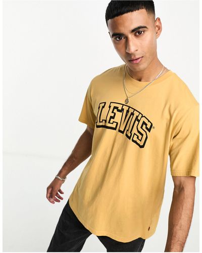 Levi's X asos exclusive – t-shirt - Gelb