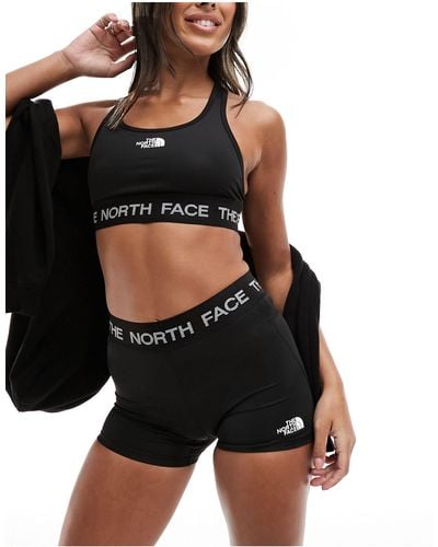 The North Face Pantalones cortos s supercortos con logo tech - Negro