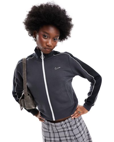 Nike Streetwear Track Fleece Jacket - Blue