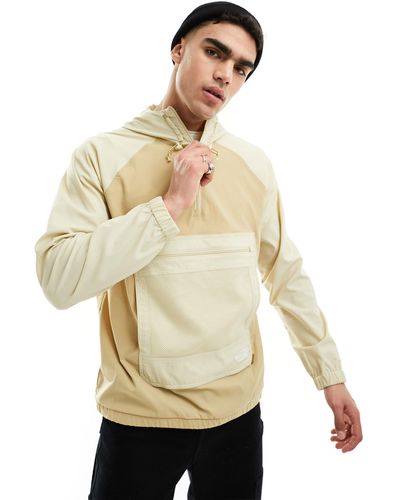 The North Face Class V Pathfinder Hooded Pullover Jacket - Natural