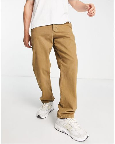 Only & Sons Edge - Chino Met Losse Pasvorm - Bruin