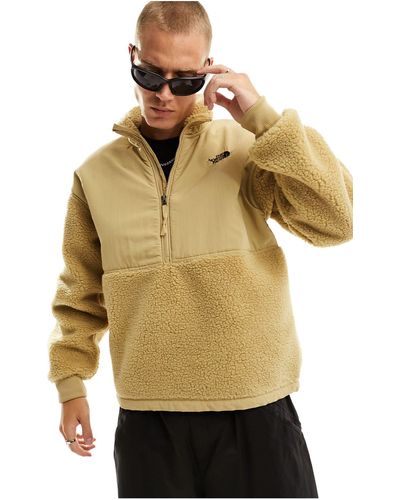 The North Face – platte high pile – schweres fleece-sweatshirt - Mehrfarbig