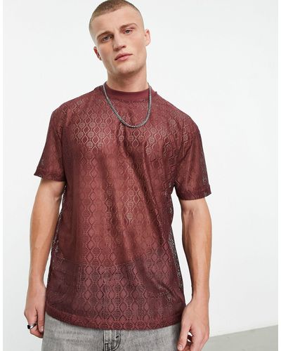 ASOS Relaxed T-shirt - Red
