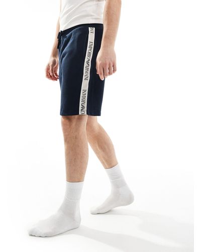 Emporio Armani – bodywear – lounge-shorts - Blau