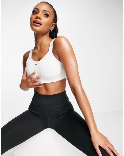 Nike Alpha - Dri-fit - Beha Met Hoge Ondersteuning - Zwart
