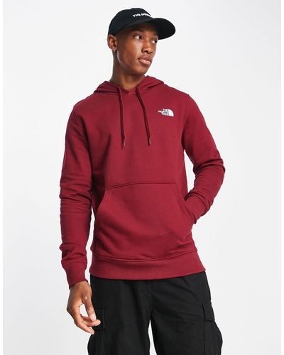 The North Face Simple Dome - Fleece Hoodie - Rood