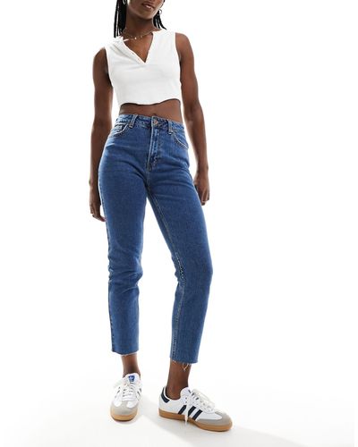 ONLY Emily High Waist Straight Jeans - Blue