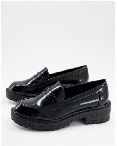New Look Chunky Sole Loafer - Black