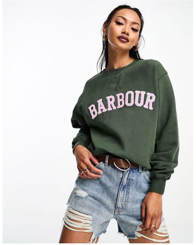 Barbour Northumberland Sweatshirt - Green