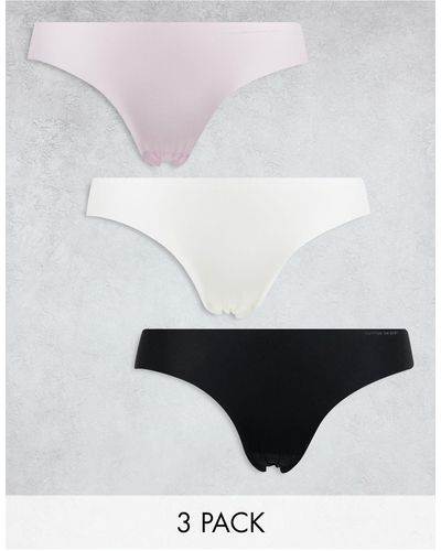 Cotton On Cotton on – 3er-pack slips im bikini-design - Weiß