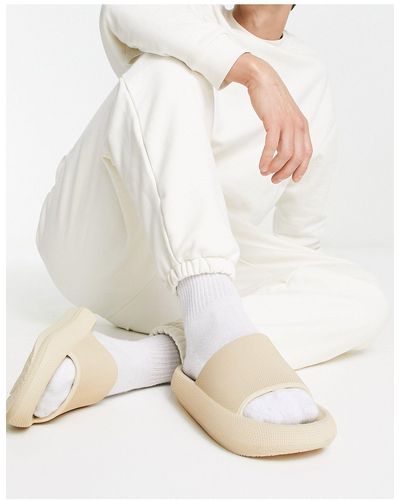 Truffle Collection Extra Chunky Sliders - White