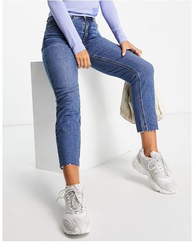 Vero Moda Brenda Cotton Blend Jeans - Blue