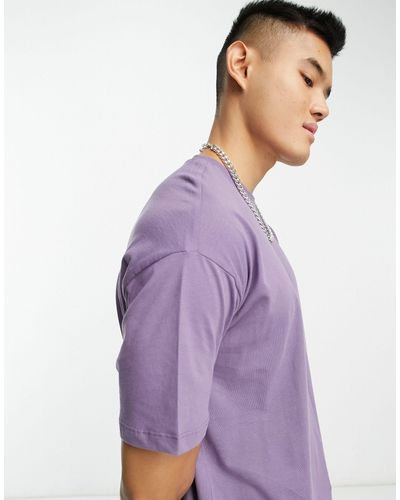 New Look Oversized T-shirt - Purple