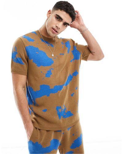 ASOS T-shirt girocollo comoda - Blu