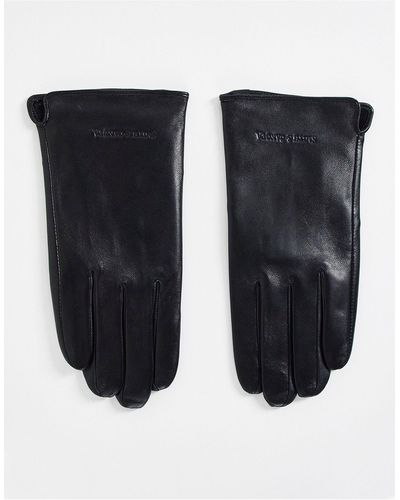 Smith & Canova Smith & Canova - Leren Handschoenen - Zwart