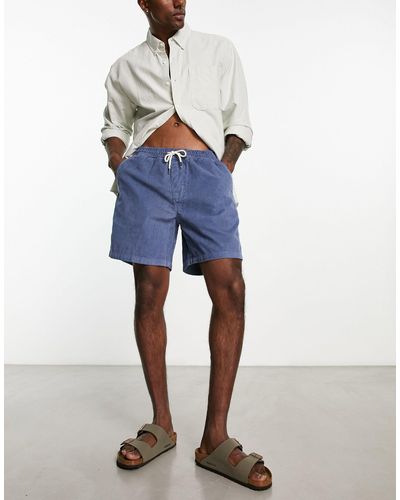 Quiksilver Taxer Cord Shorts - Blue